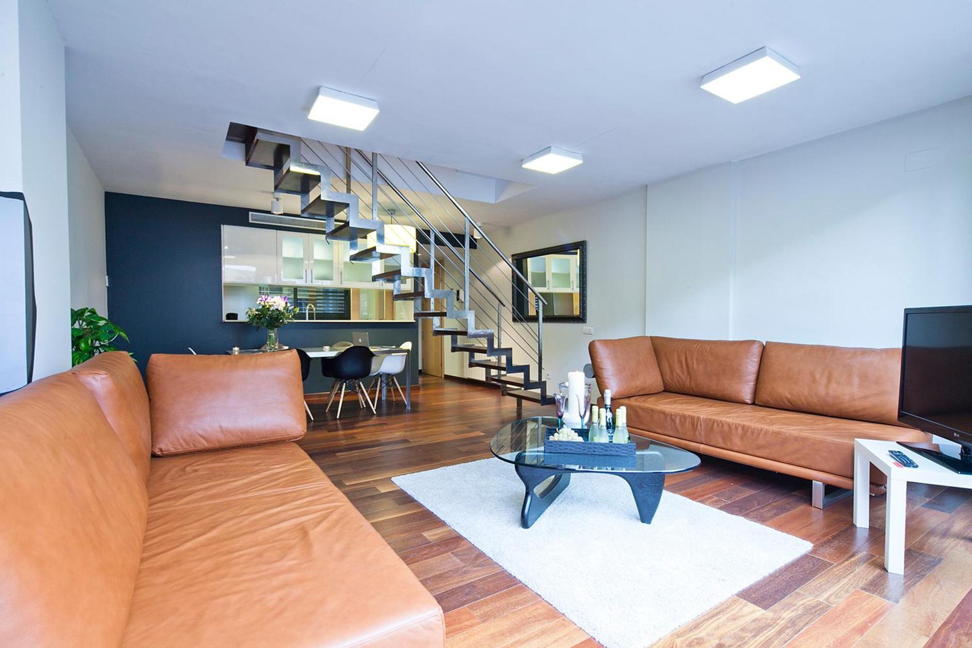 My Space Emirates - Splendid Apartment With Terrace And Pool Near Park Gueell Barcelona Exteriör bild